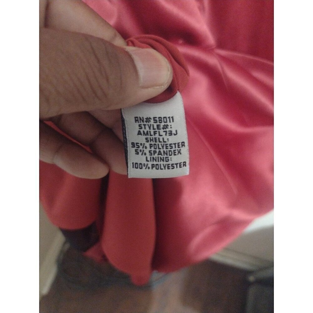 NWT New Melrose Black Bodycon Dress Women's Size 14 Red - Picture 10 of 12
